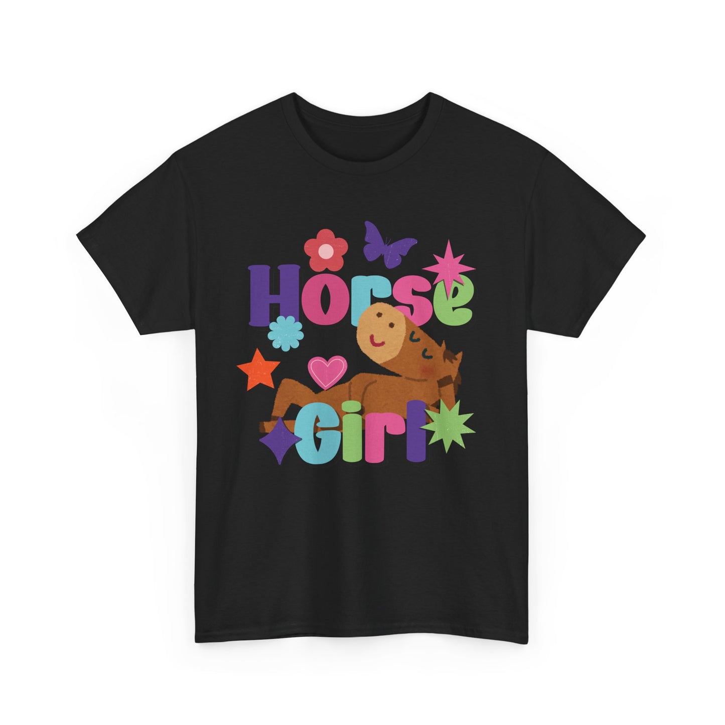 Retro “Horse Girl” T-Shirt – Funny, Colorful, and Perfectly You | 0021