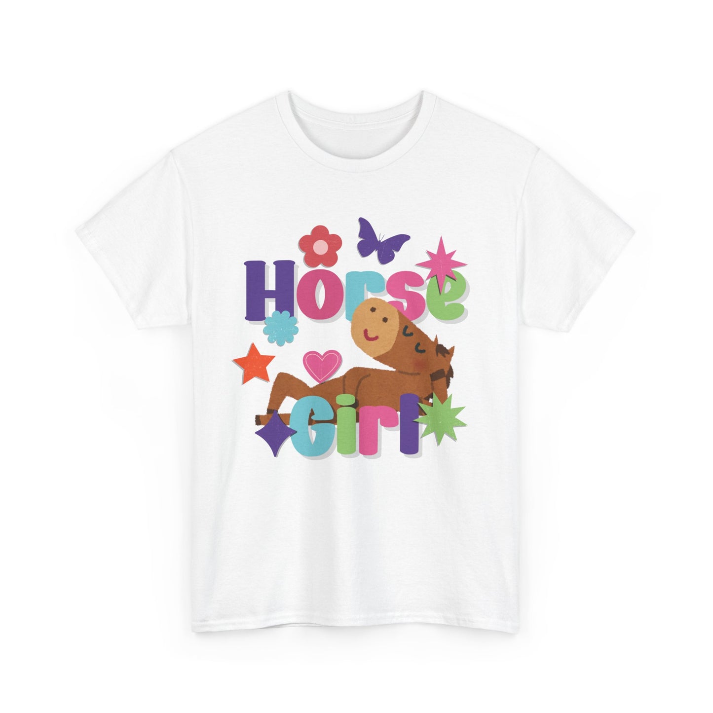 Retro “Horse Girl” T-Shirt – Funny, Colorful, and Perfectly You | 0021