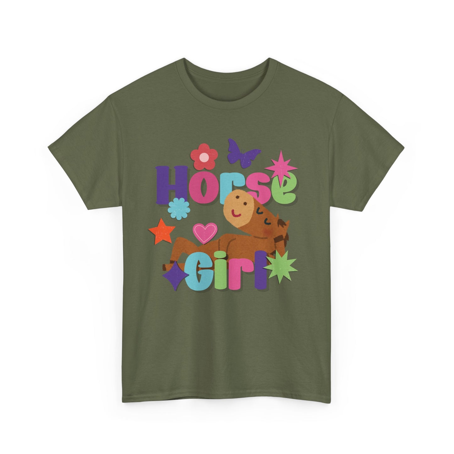 Retro “Horse Girl” T-Shirt – Funny, Colorful, and Perfectly You | 0021