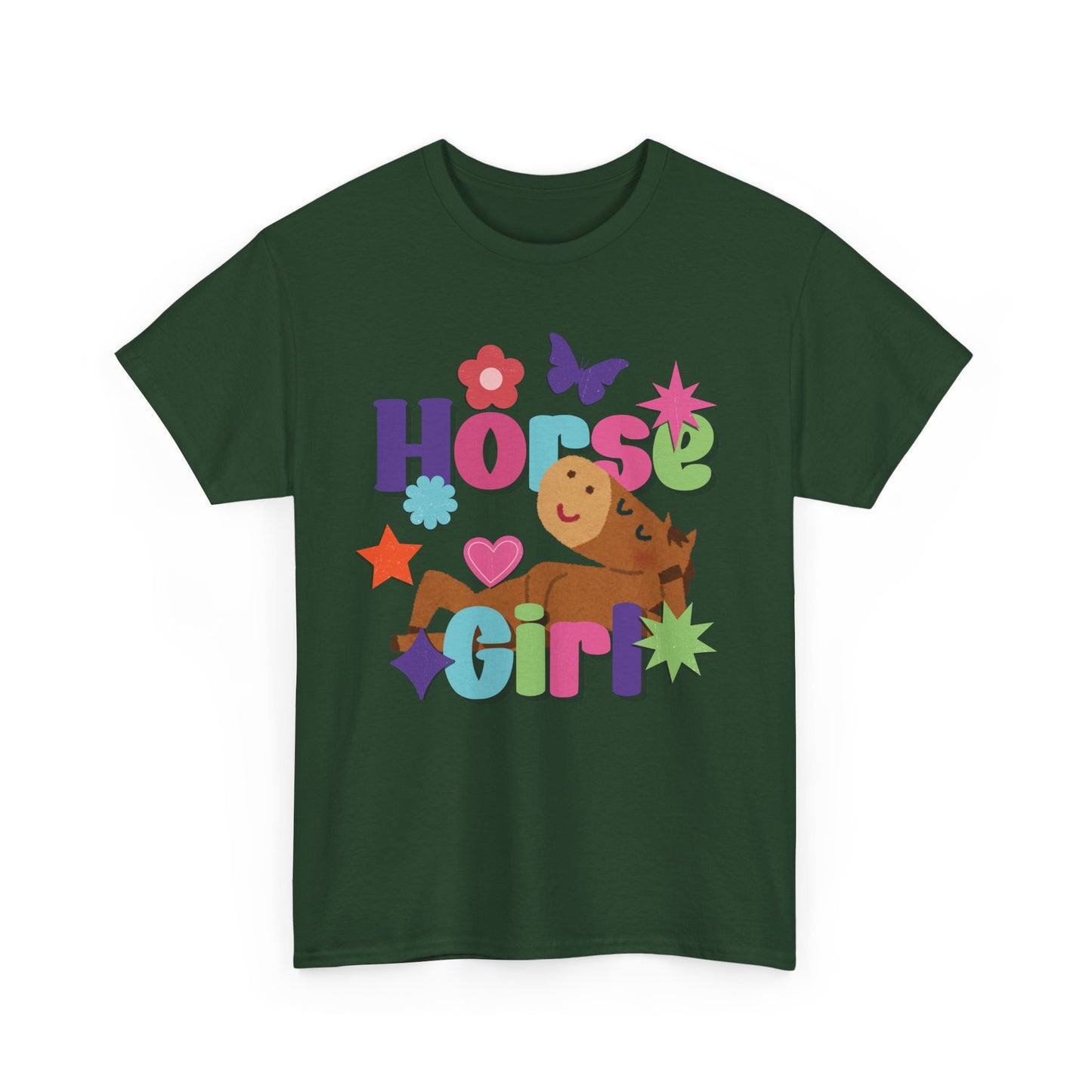 Retro “Horse Girl” T-Shirt – Funny, Colorful, and Perfectly You | 0021